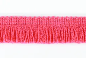 1" French Pink Fringed Wool Trim