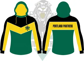 Adults Portland Panthers Cut n Sew Fleece Hoodie