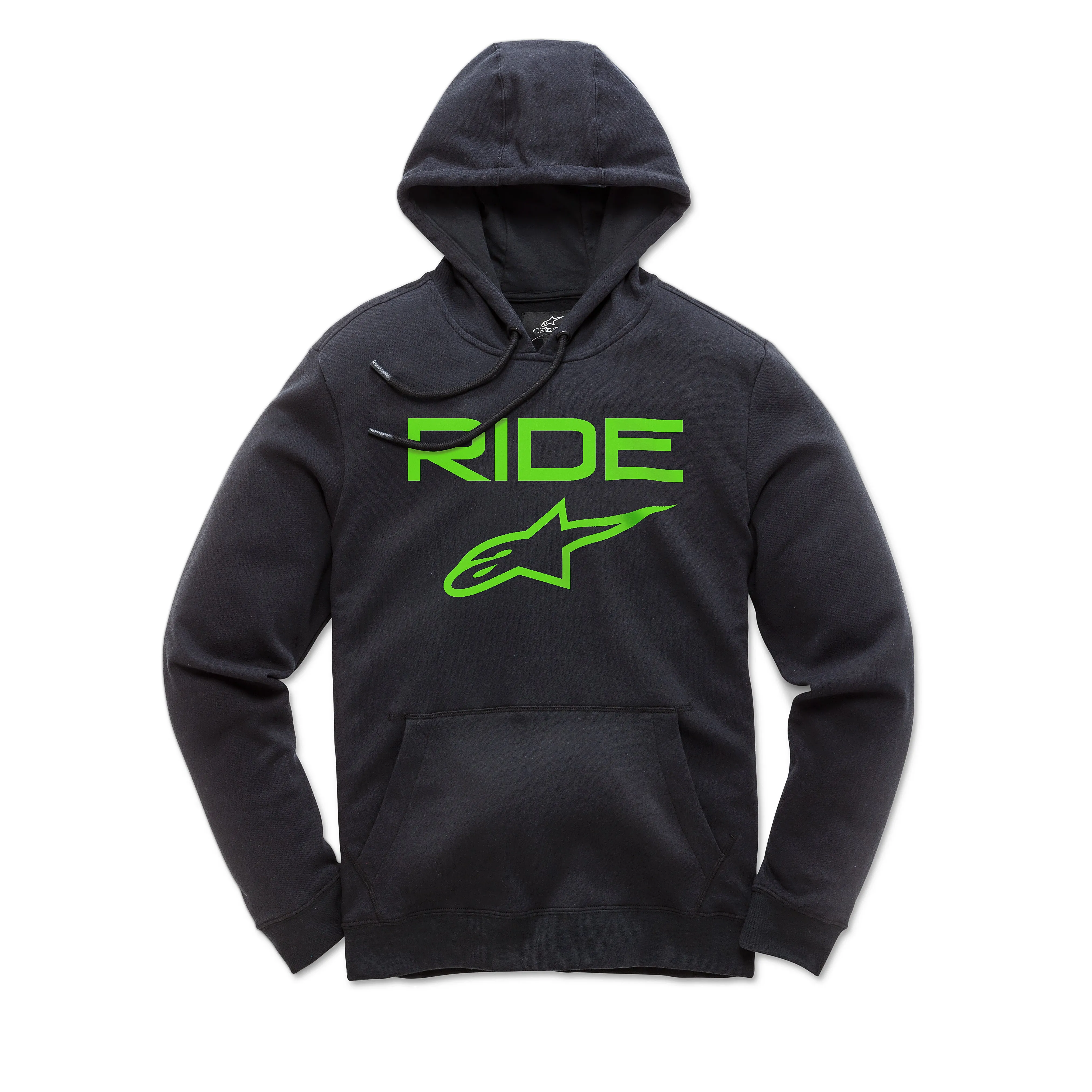 ALPINESTARS RIDE 2.0 FLEECE BLACK/GREEN XL 1119-51000-1060-XL