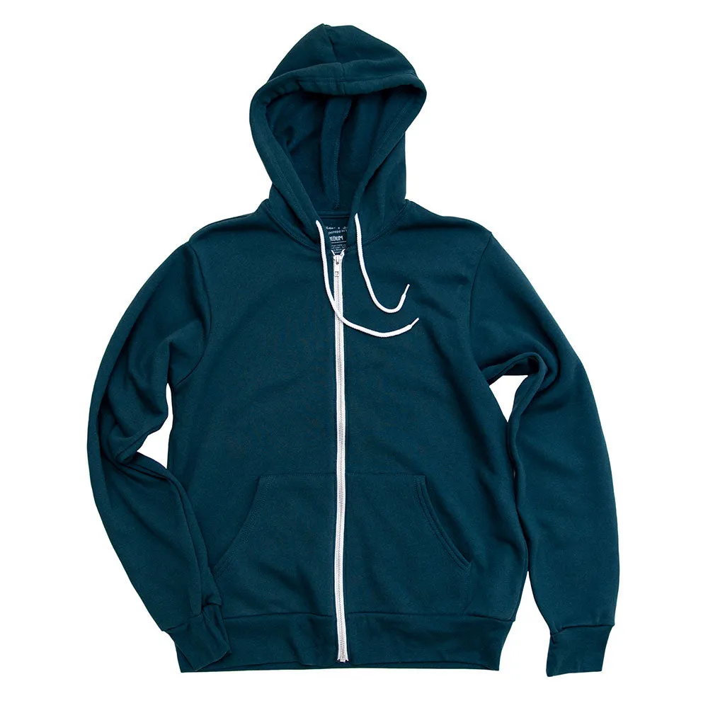 Arctic Fox Zip Hoodie