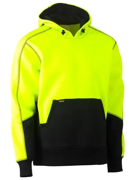 Bisley Hi Vis Fleece Hoodie Pullover - (BK6619)