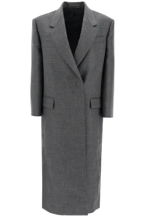 Brunello Cucinelli Woolen Overcoat In Canvas Fabric