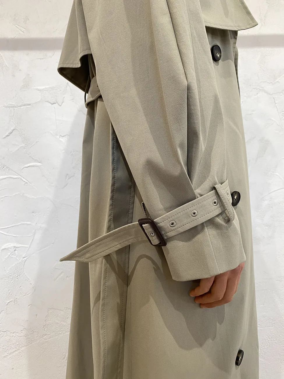 Camilla and Marc Nelle Trench in Sage