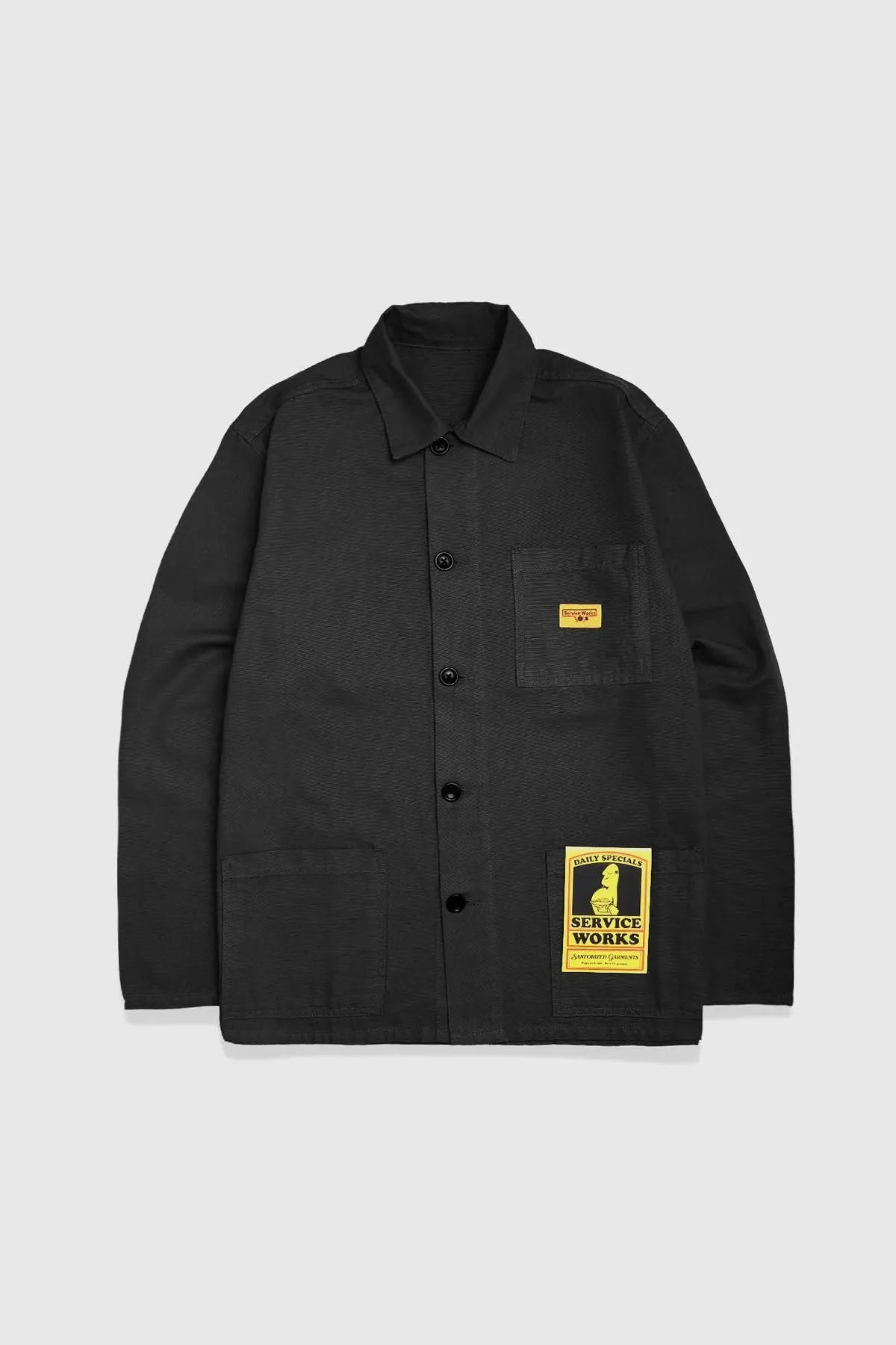 Classic Coverall Jacket - Black