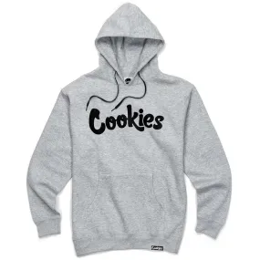 Cookies Original Mint Fleece Hoody - Heather Grey/Black