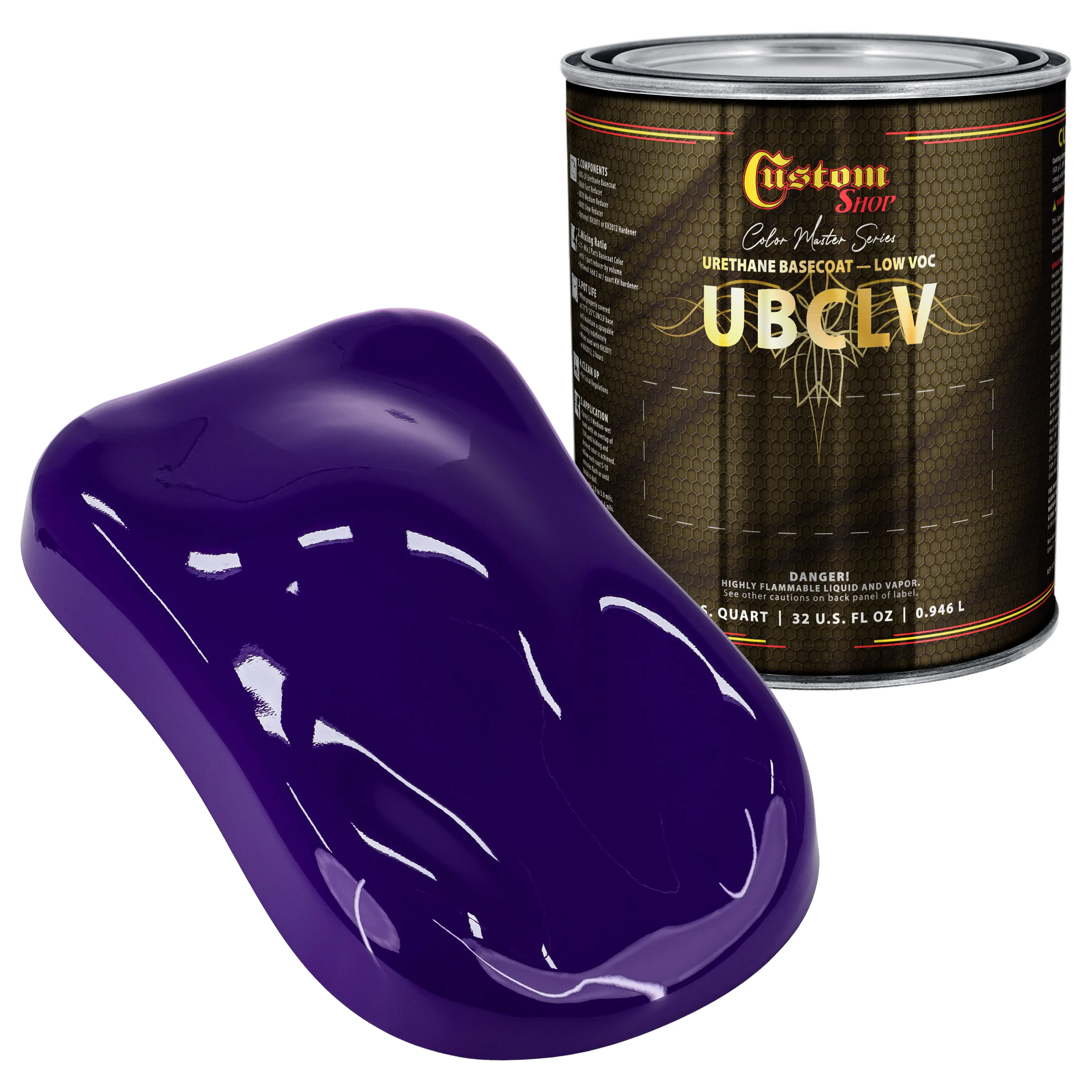 Custom Shop SBC Solid Basecoat - Purple Basecoat- Quart