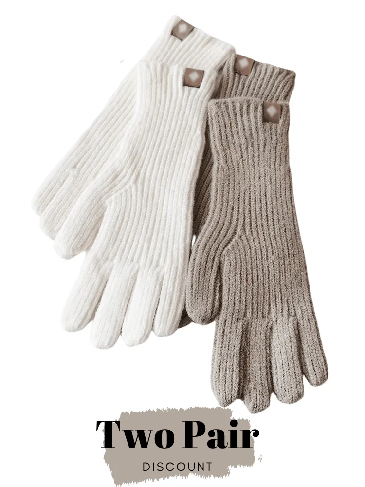 Elegant Warm Women's Touchscreen Gloves - In 10 Chic Colors!