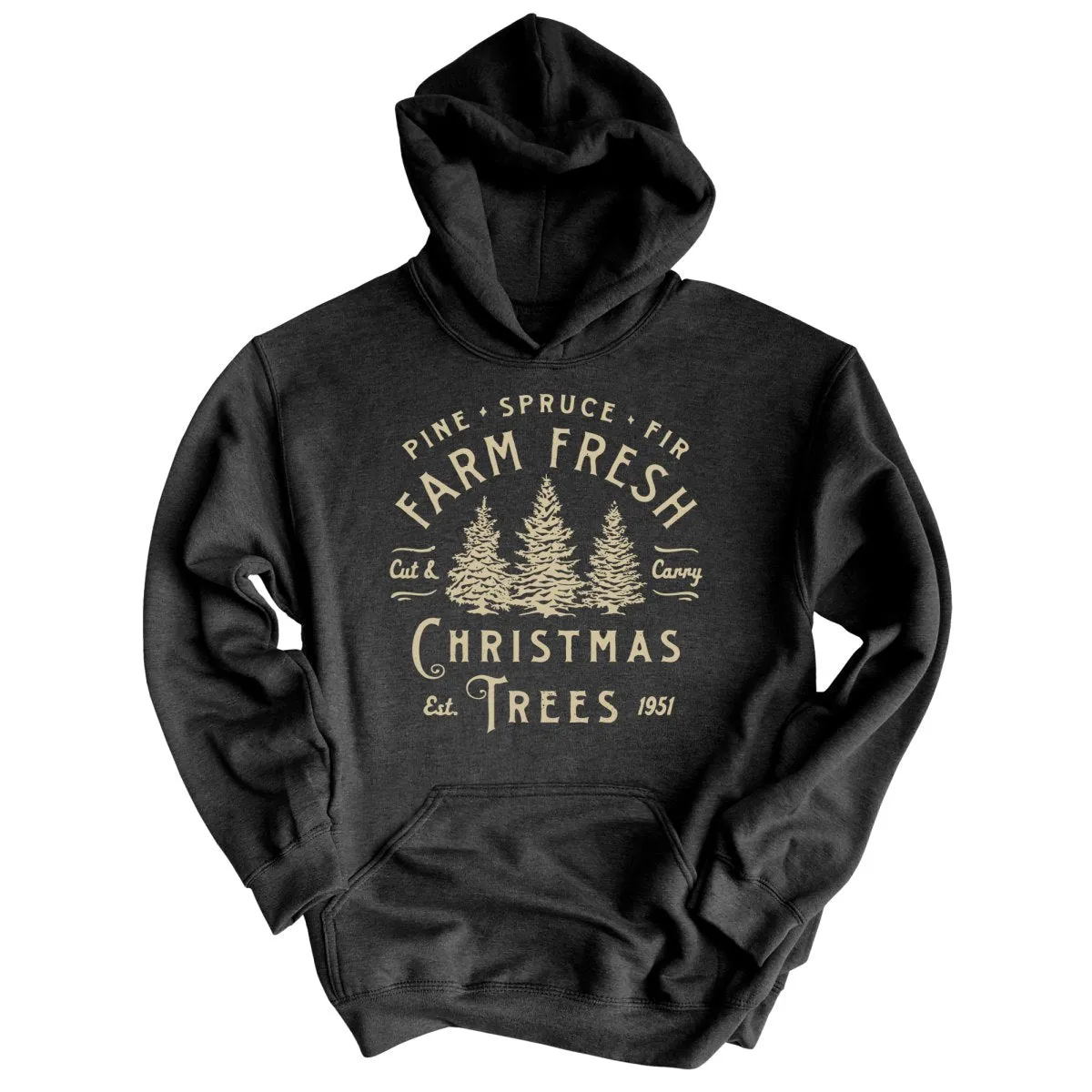 Farm Fresh Christmas Trees Hoodie