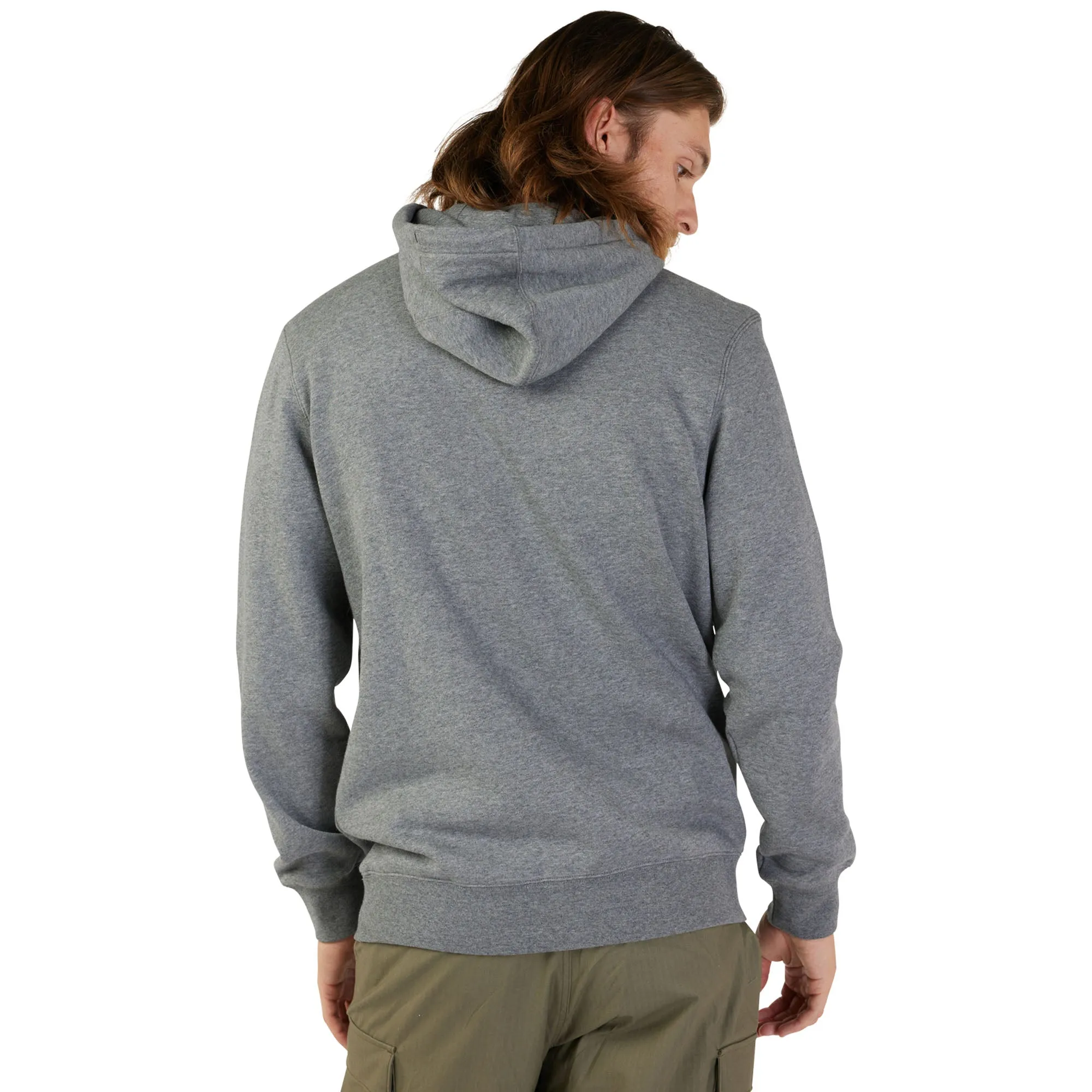 Fox Racing Absolute Fleece Pullover Hoodie Heather Graphite Grey