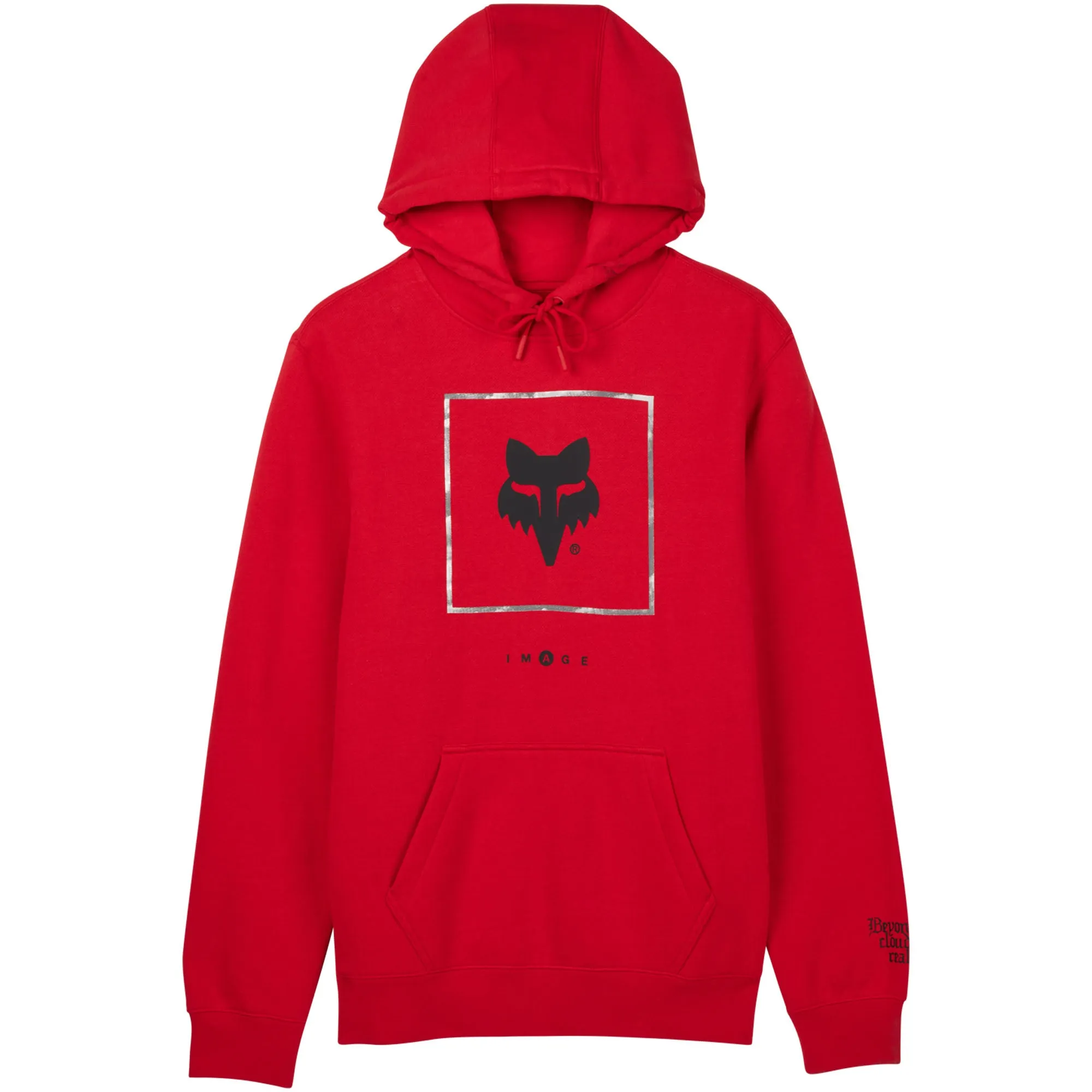 Fox Racing Atlas Fleece Pullover Hoodie Flame Red