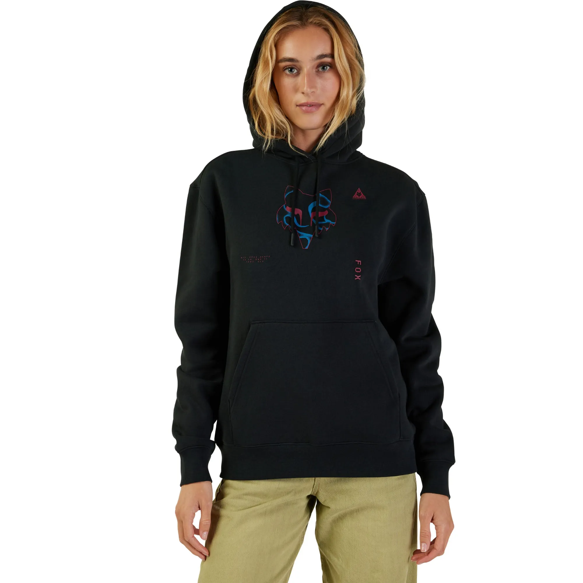 Fox Racing Withered Fleece Pullover Hoodie Black