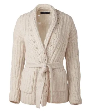 Ivory Nottingham Cardigan