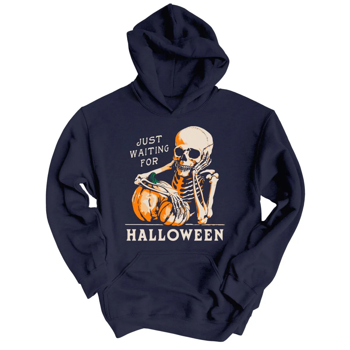 Just Waiting For Halloween Hoodie