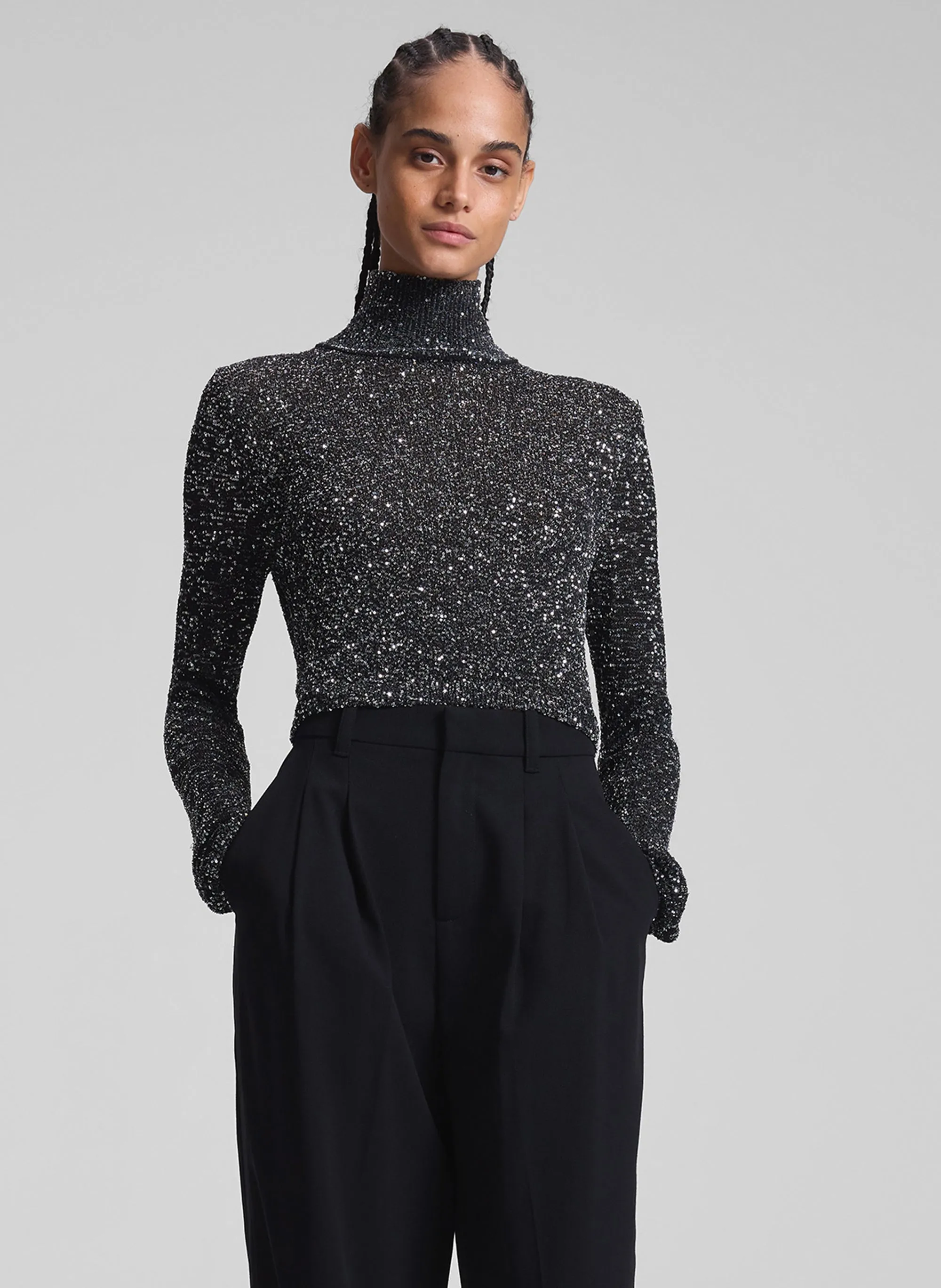 Kendall Sequin Embellished Top