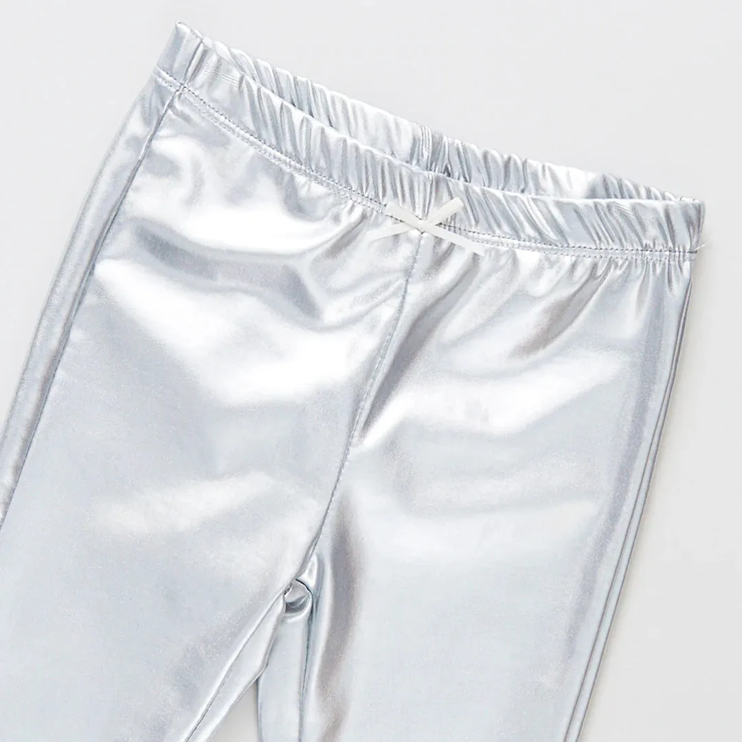 Lame Leggings (Silver)