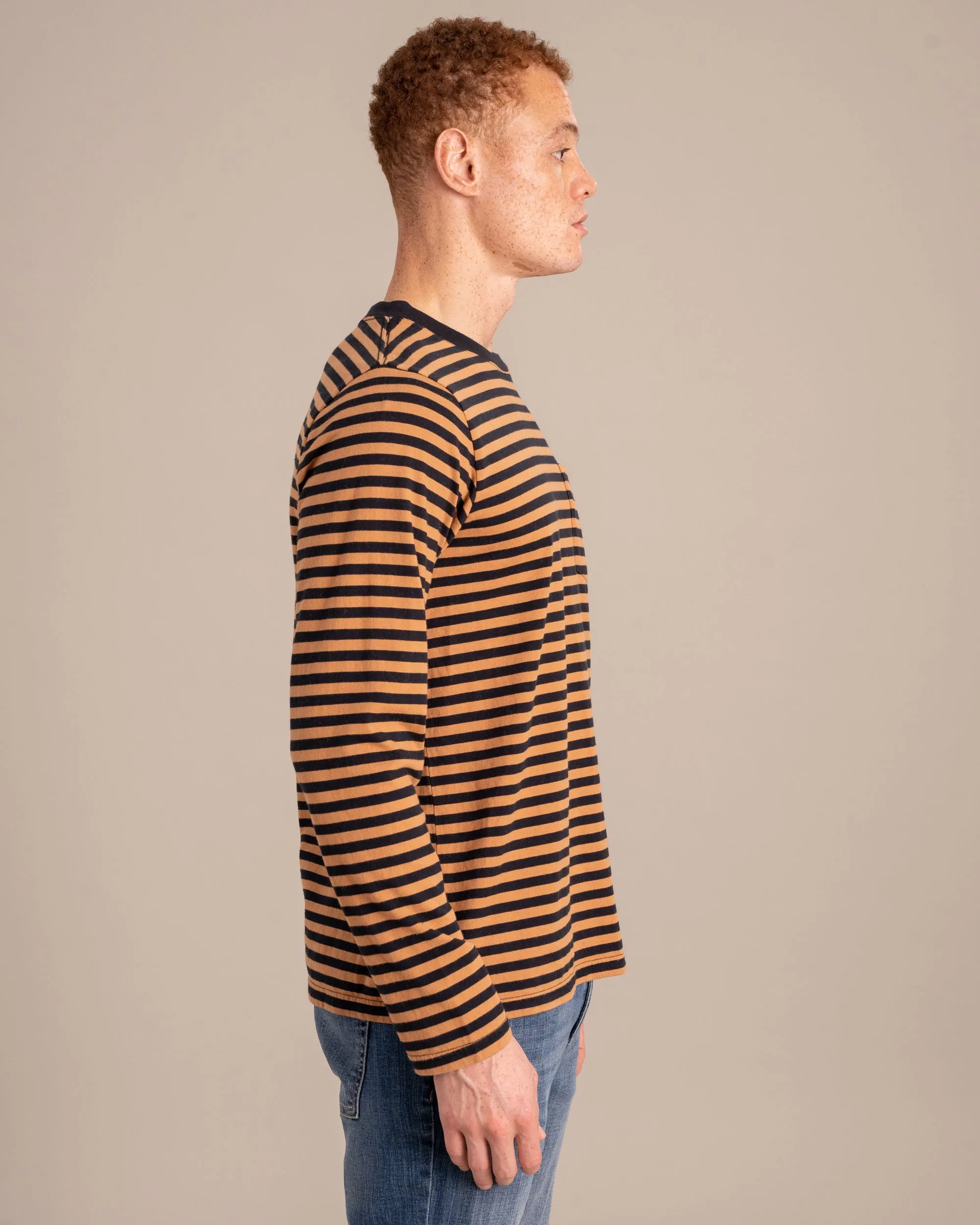 Organic Long-Sleeve Pocket Tee