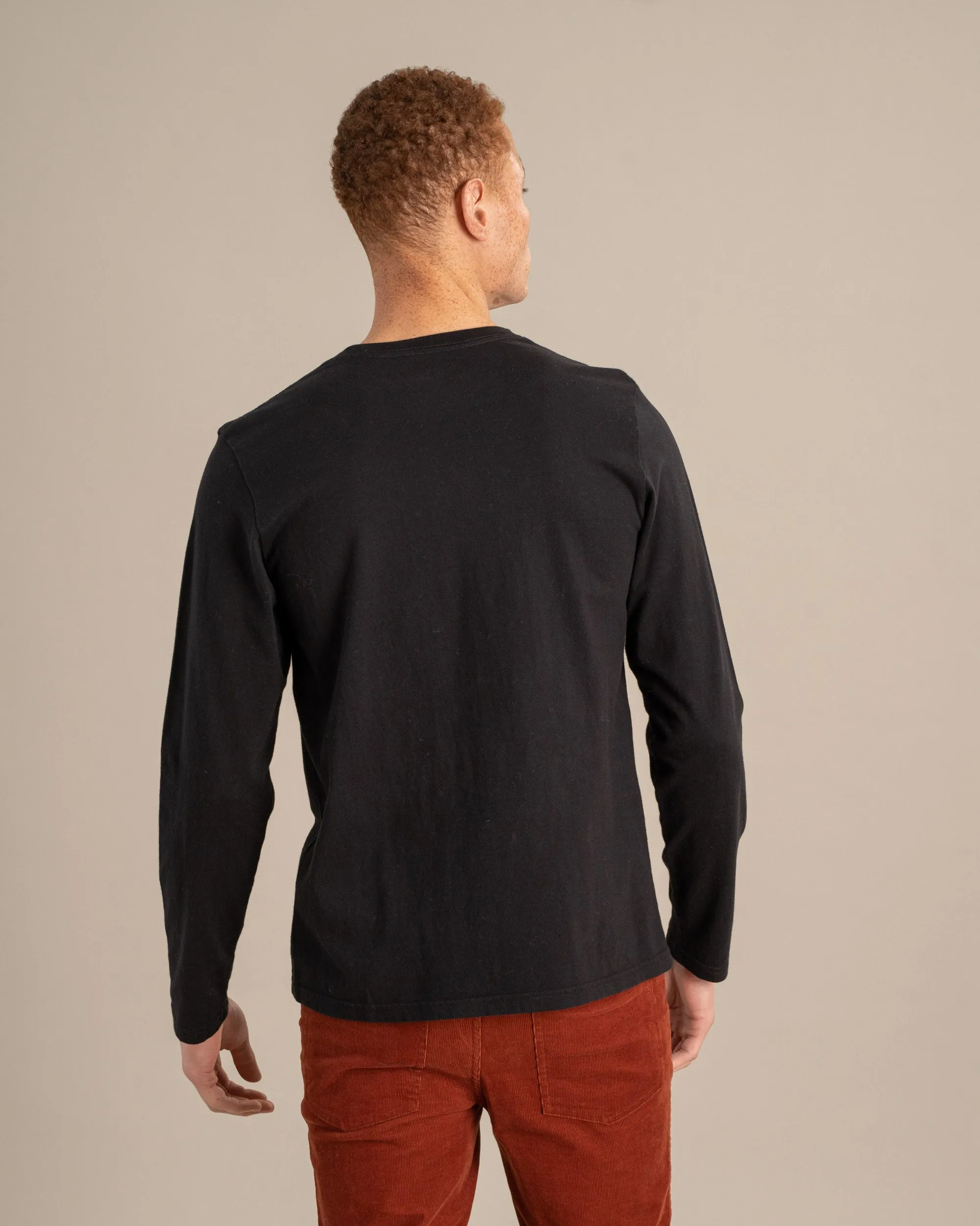 Organic Long-Sleeve Pocket Tee