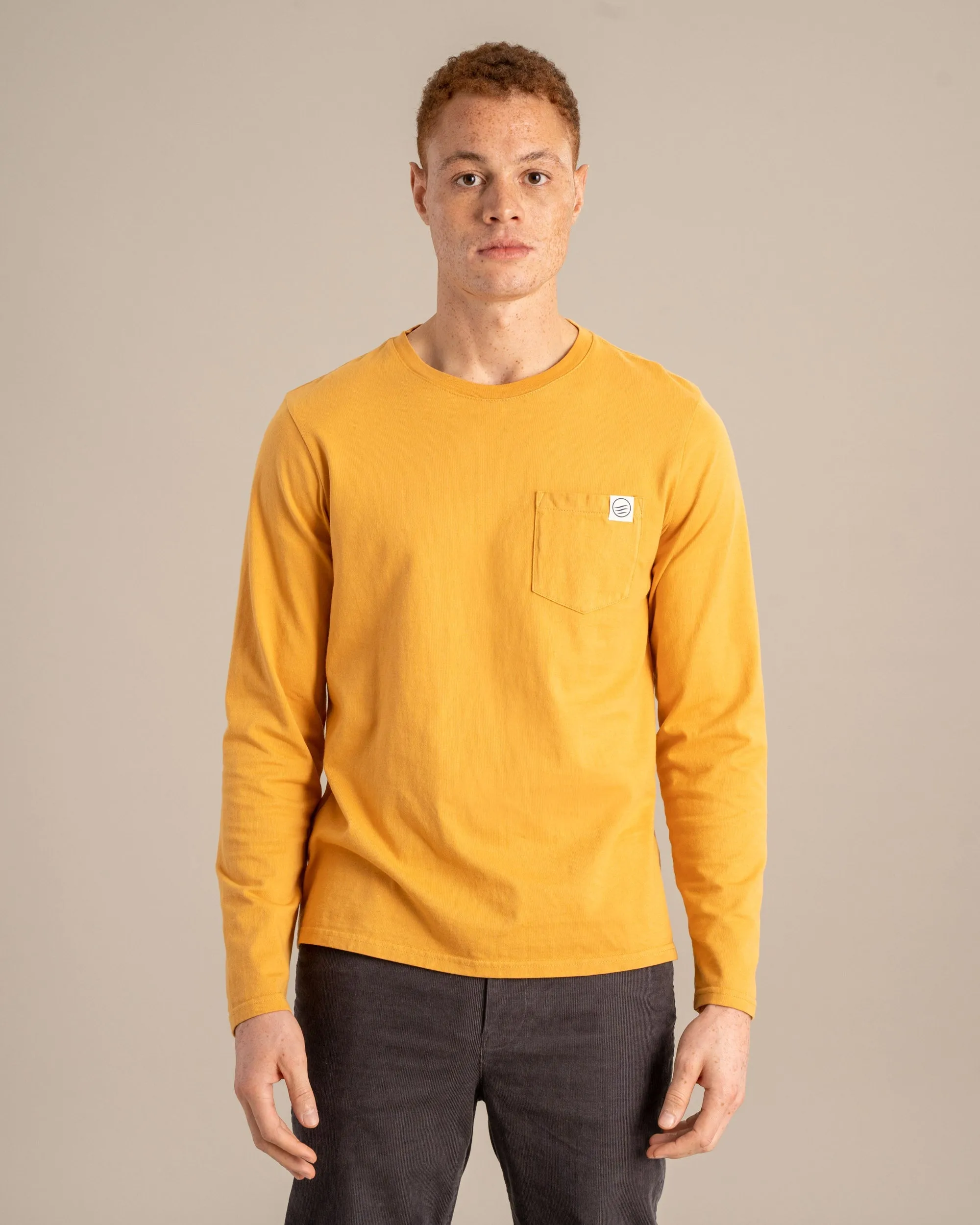 Organic Long-Sleeve Pocket Tee