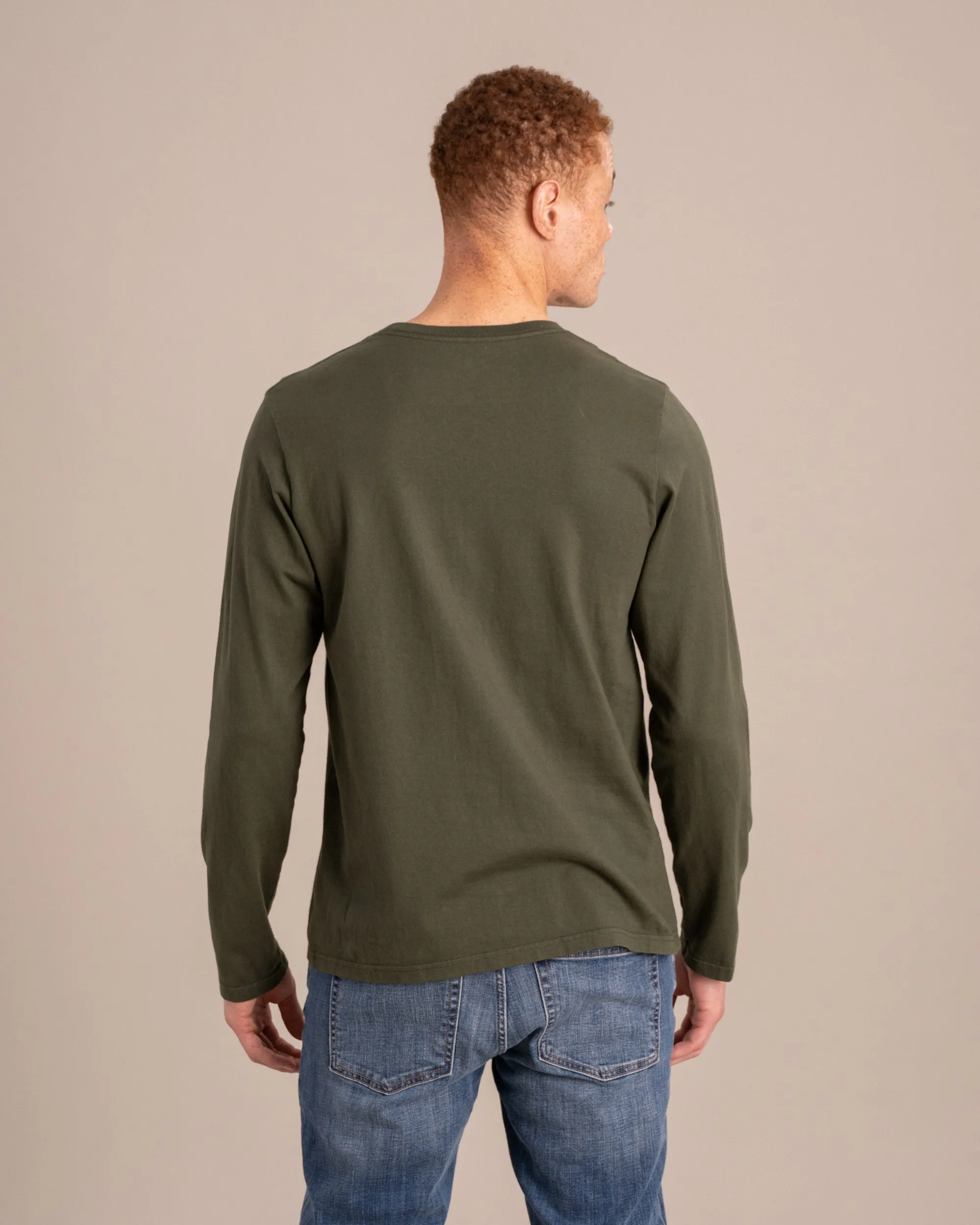 Organic Long-Sleeve Pocket Tee