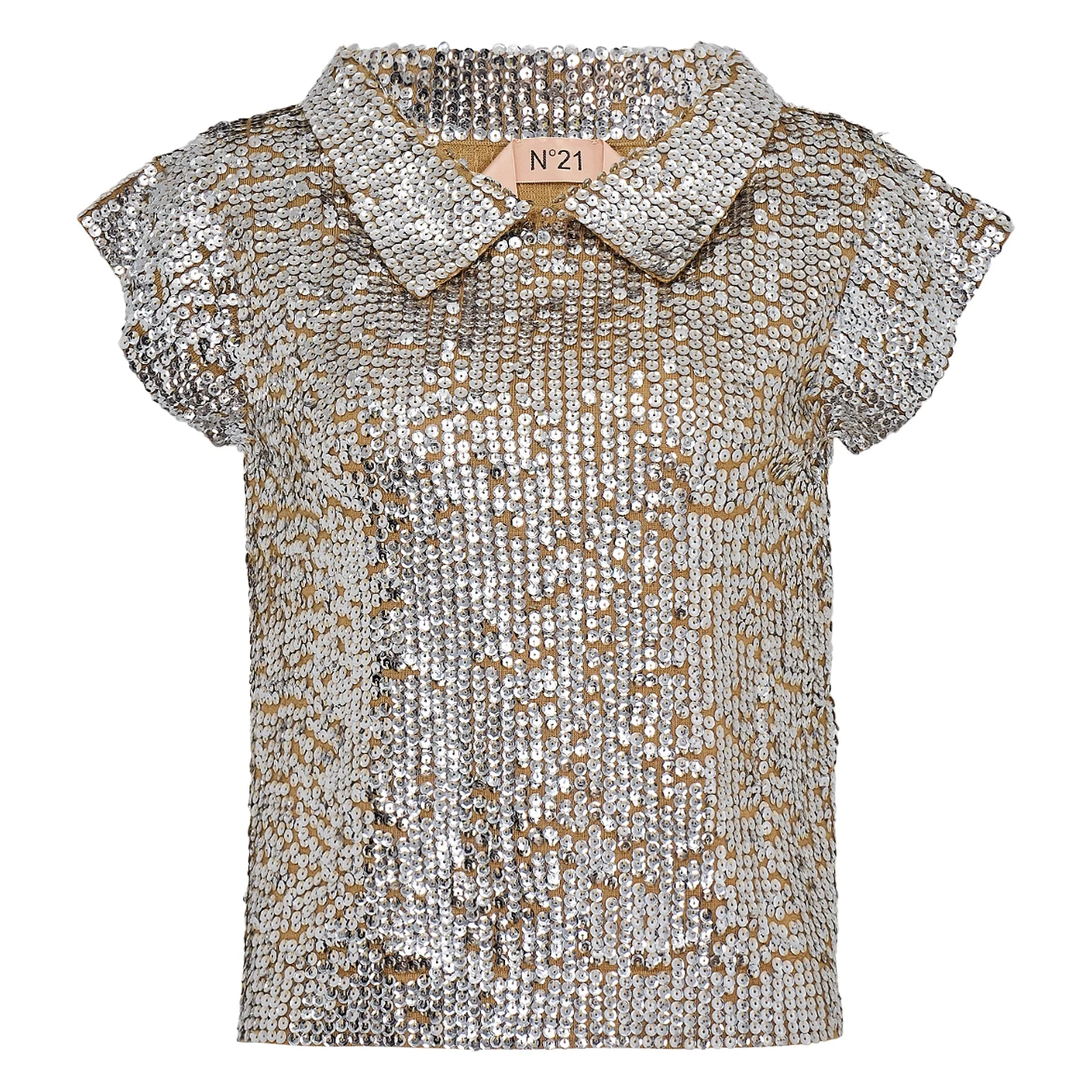 Sequin Cap Sleeve Top