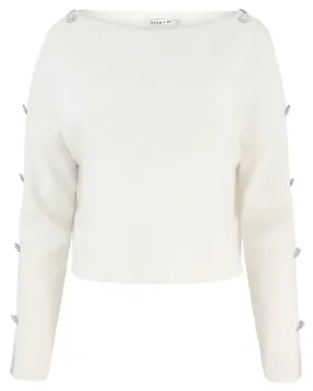 Soft White Shakita Pullover