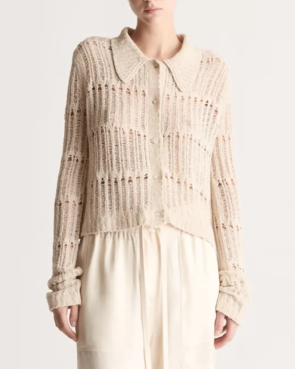 Straw Polly Cardigan