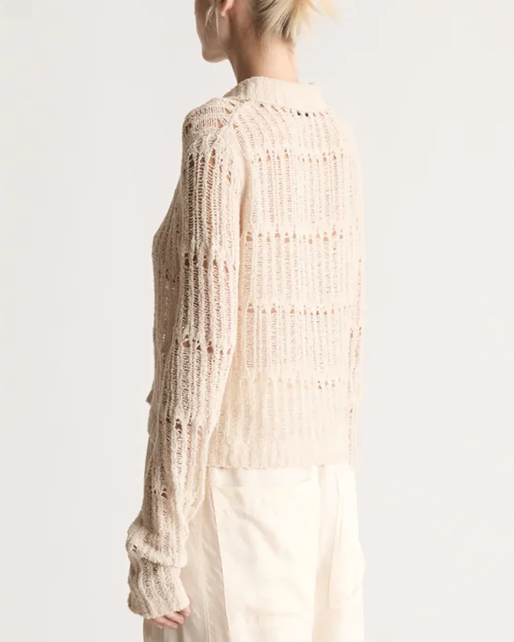 Straw Polly Cardigan