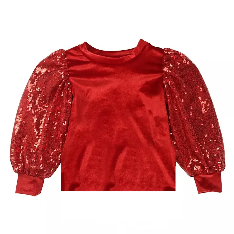 Velvet and Sequin Tops