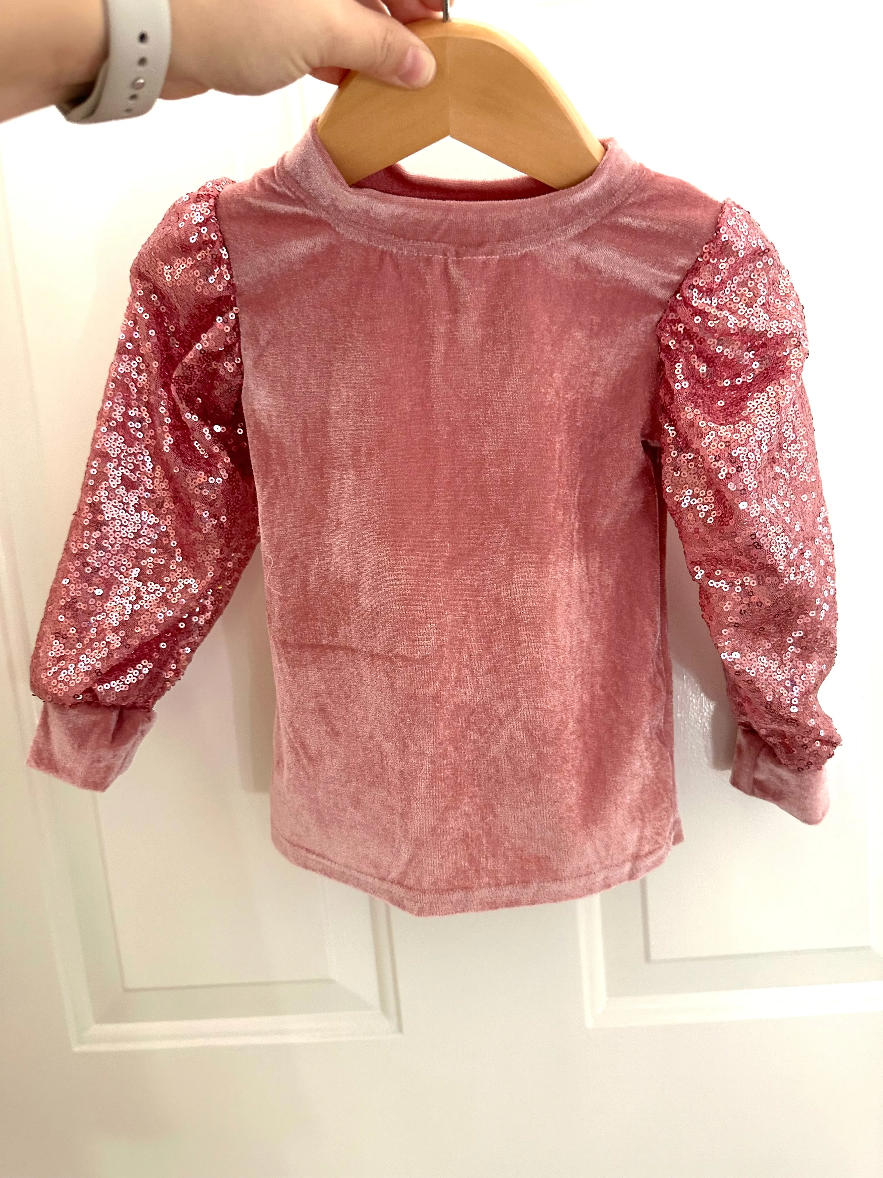 Velvet and Sequin Tops