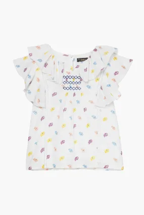 Velveteen Avery Girls Shirt