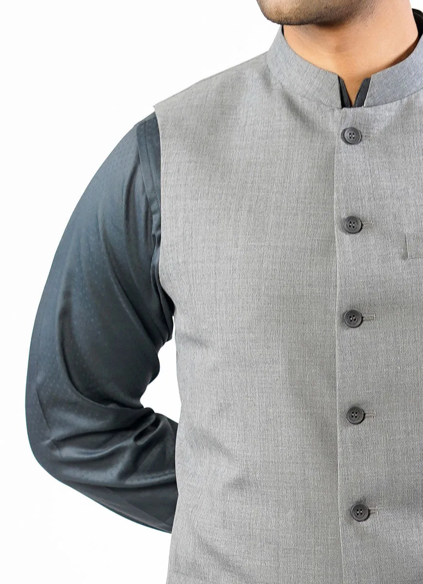 Waist Coat - Tropical Exclusive Grey Plain